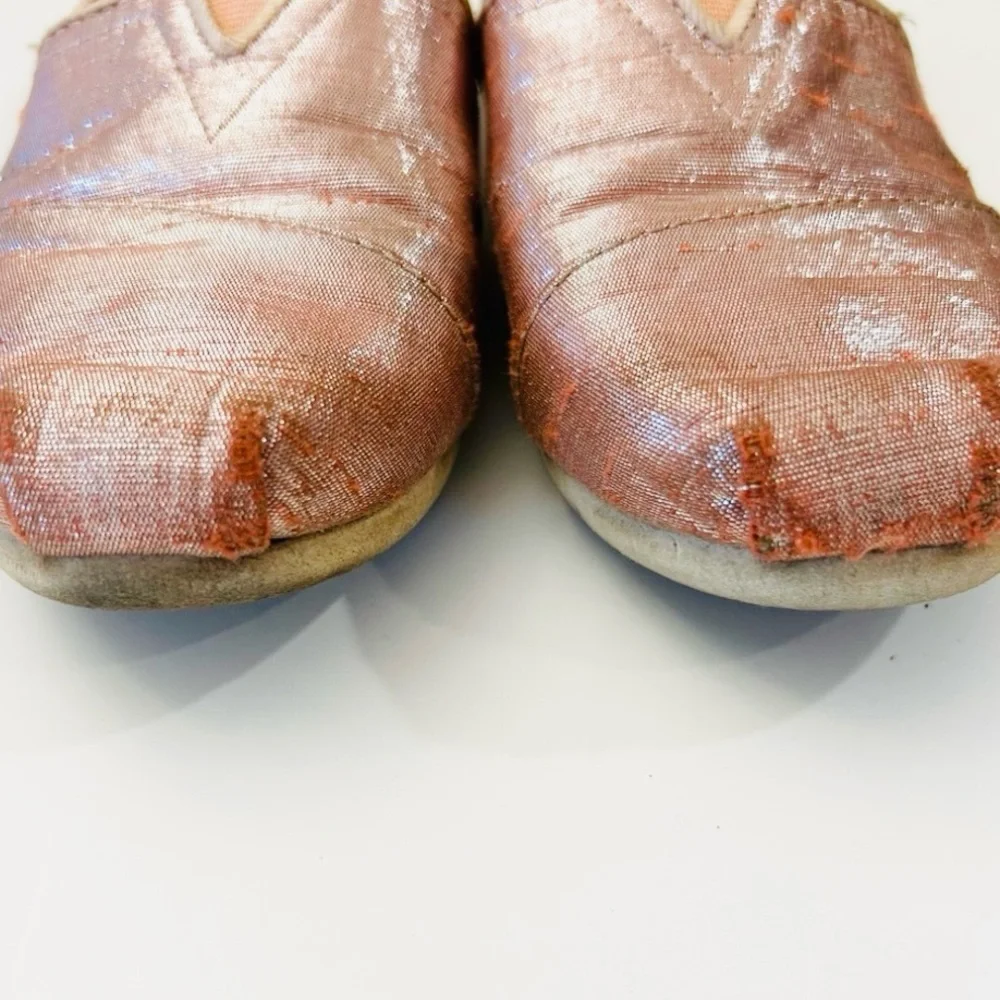 TOMS Metallic Slip-On Shoes